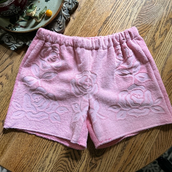 alchemy vintage Pants - Vintage Fieldcrest towel shorts